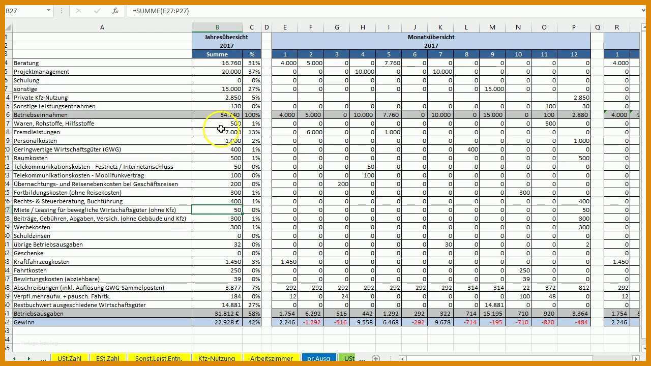 Bemerkenswert Kontenblatt In Excel Vorlage EÜr Erstellen 969879