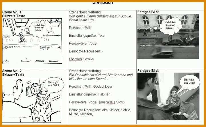 Neue Version Drehbuch Vorlage 976x601