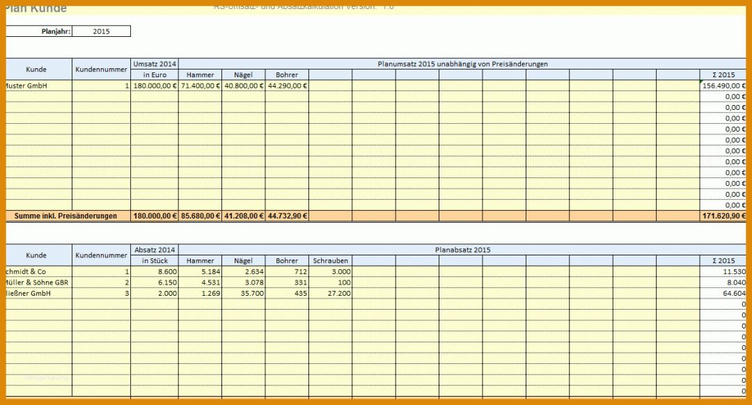 Schockieren Umsatz Excel Vorlage 1246x671