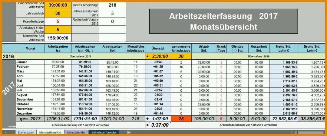 Faszinierend Excel Arbeitsstunden Berechnen Vorlage 1532x640