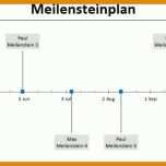 Einzahl Meilensteinplan Excel Vorlage 1024x393