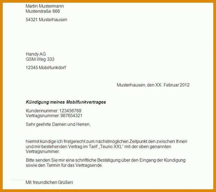 Staffelung Telekom Handyvertrag Kündigen Vorlage Word 798x708