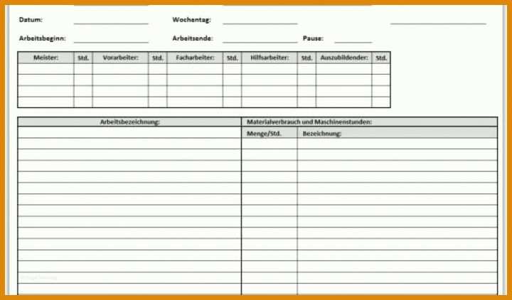 Bau Tagesbericht Vorlage Excel Handy Vorlage Excel Vorlage Rechnung