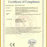 Exklusiv Certificate Of Compliance Vorlage 826x1169