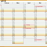 Neue Version Kalender 2019 Vorlage 1273x901