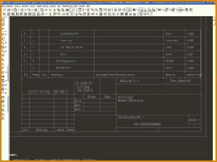 Sensationell Autocad Blattrahmen Vorlagen Download 1430x1068