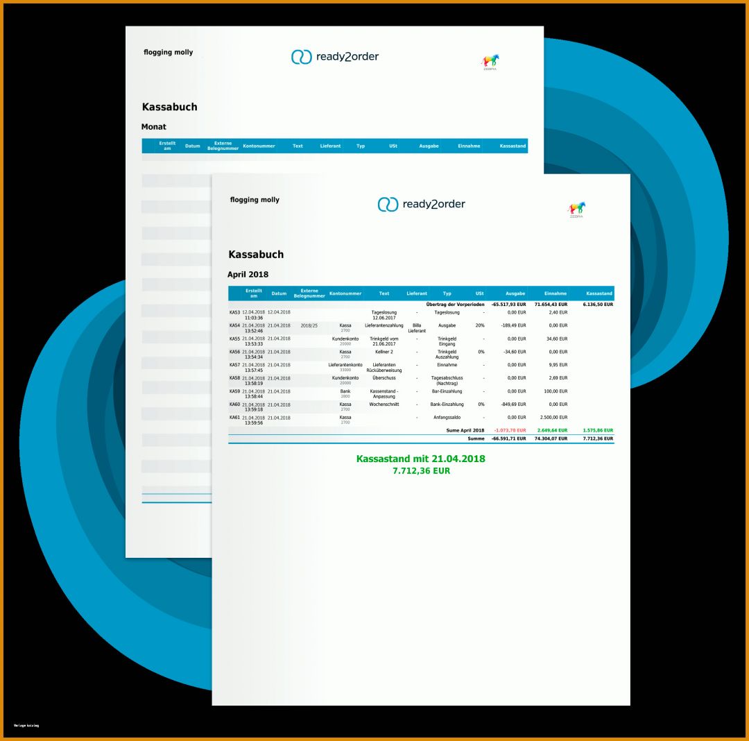 Großartig Kassenbuch Vorlage Kostenlos Pdf 2184x2160