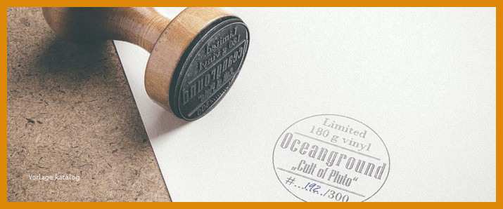 Perfekt Stempel Vorlage 715x298