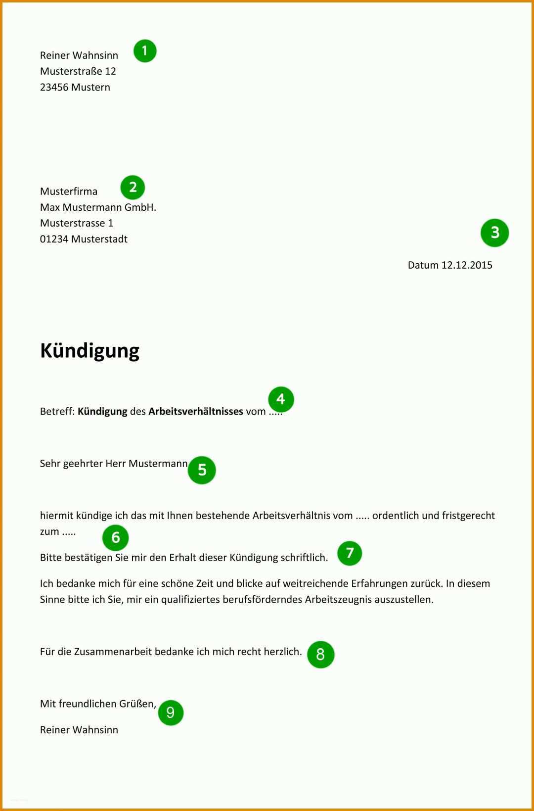 Ideal Vorlage Kündigungsschreiben Arbeitnehmer 2172x3297