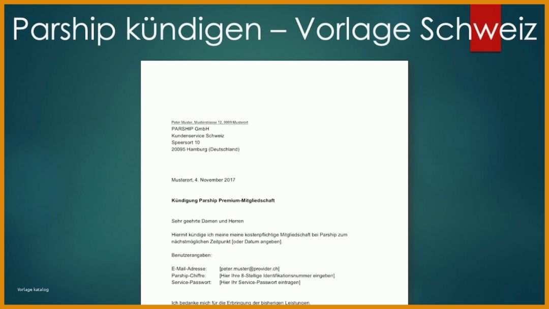 Unvergesslich Newsletter Kündigen Vorlage 1280x720