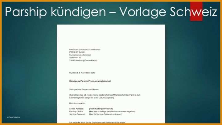 Newsletter Kündigen Vorlage Parship Kuendigen Vorlage Formular Schweiz