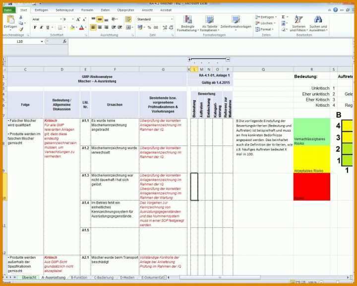 Risikobeurteilung Vorlage Excel 8 Risikobeurteilung Vorlage Excel Ulyory Tippsvorlage Durchgehend Beste Risikoanalyse Vorlage Excel