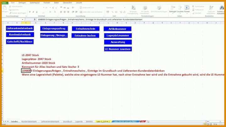 Limitierte Auflage Lagerverwaltung Excel Vorlage Gratis 1280x720