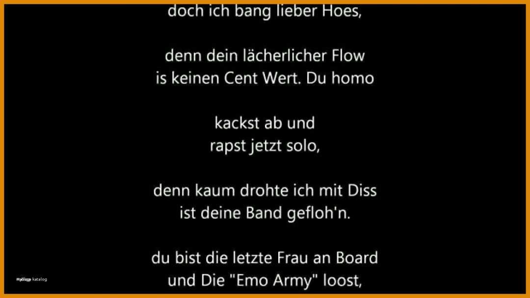 Größte Rap Text Deutsch Vorlagen 1280x720