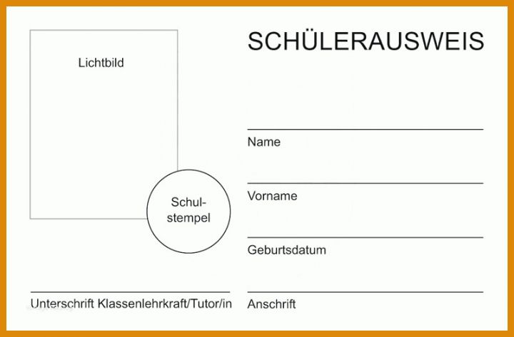 Kreativ Schülerausweis Vorlage 800x525