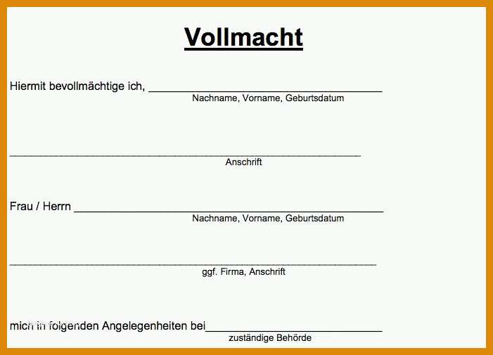 Größte sorgerechtsverfügung Vorlage Pdf Sie ...