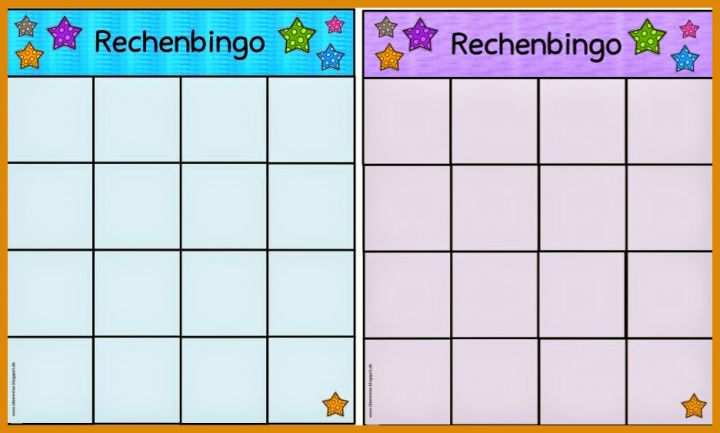 Großartig Mathe Bingo Grundschule Vorlage 936x563