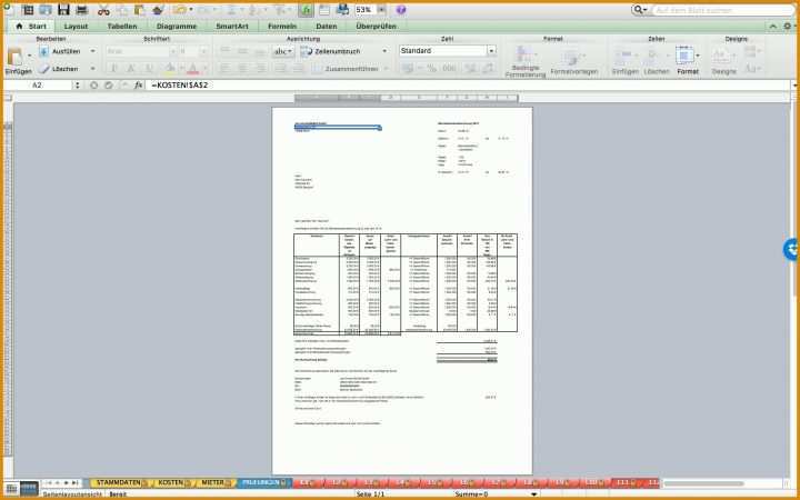 Original Nebenkostenabrechnung Erstellen Excel Vorlage 2560x1600