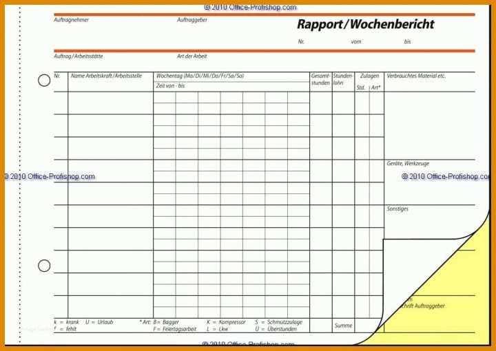 Einzigartig Rapportzettel Vorlage Handwerk 1024x726