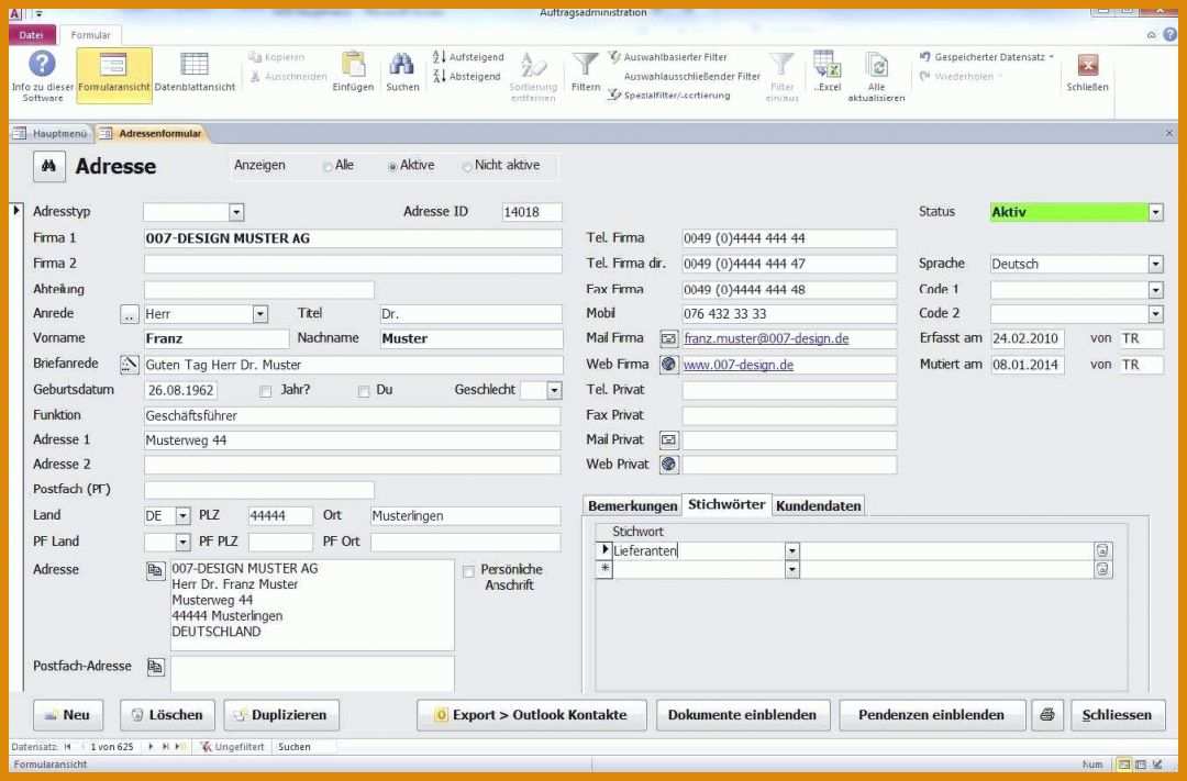 Großartig Access Vorlagen 1352x890