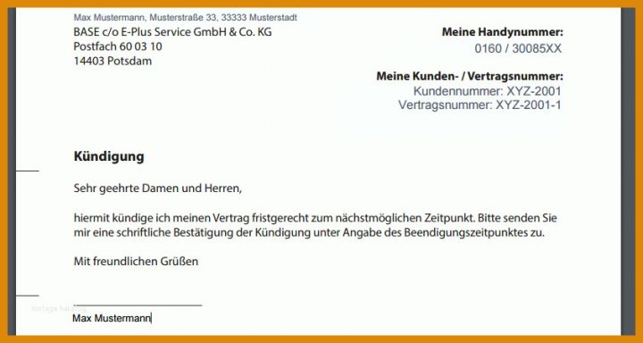 Bemerkenswert Handyvertrag Mobilcom Debitel Kündigen Vorlage 843x450