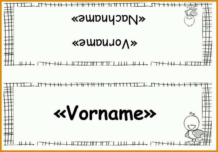 Singular Namensschild Vorlage Word 1326x928