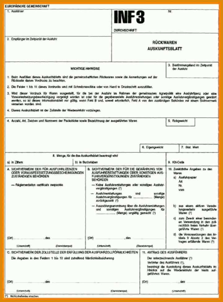 Empfohlen Proforma Rechnung Vorlage 979x1327