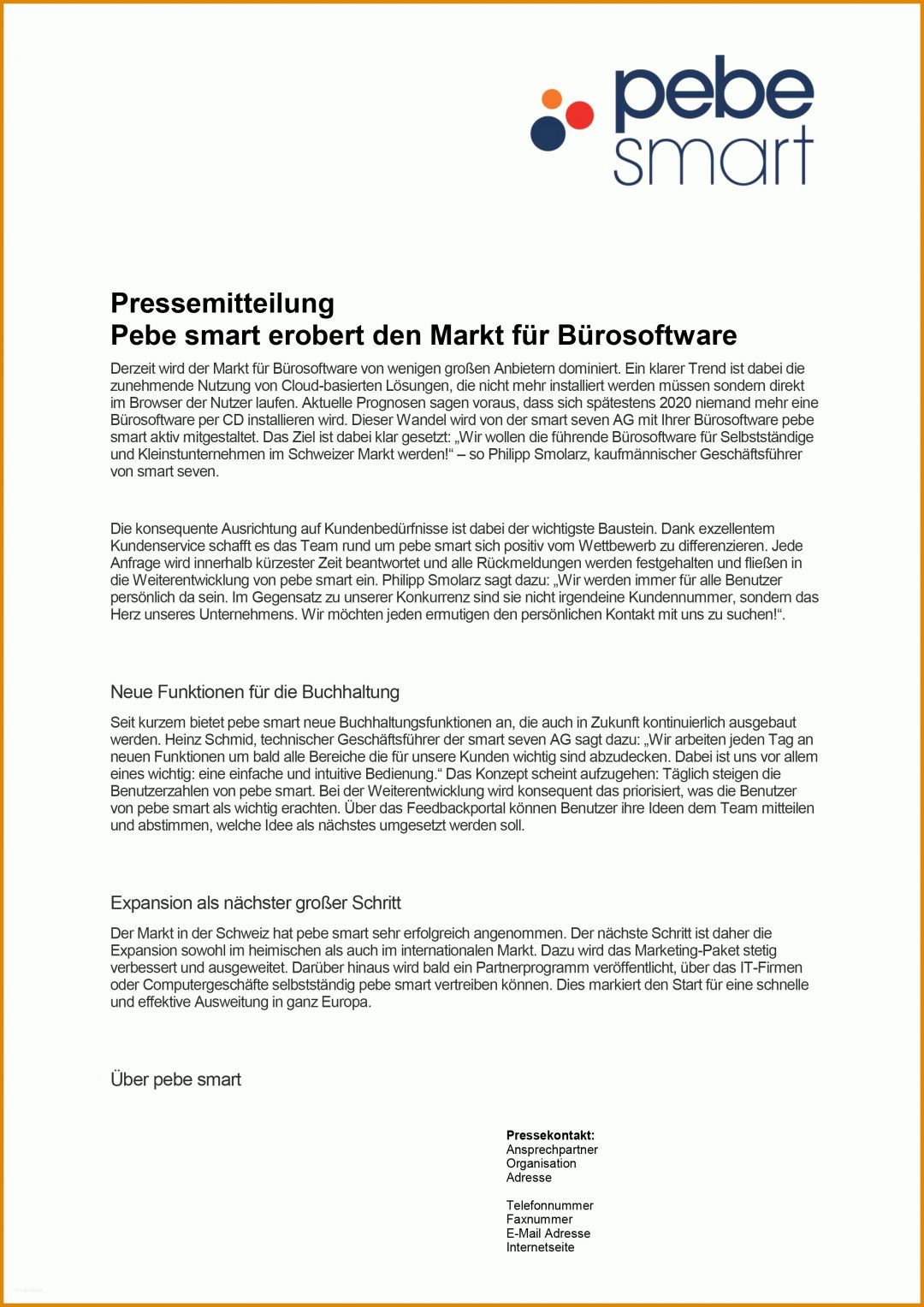 Allerbeste Vorlage Pressemitteilung Word 2480x3508