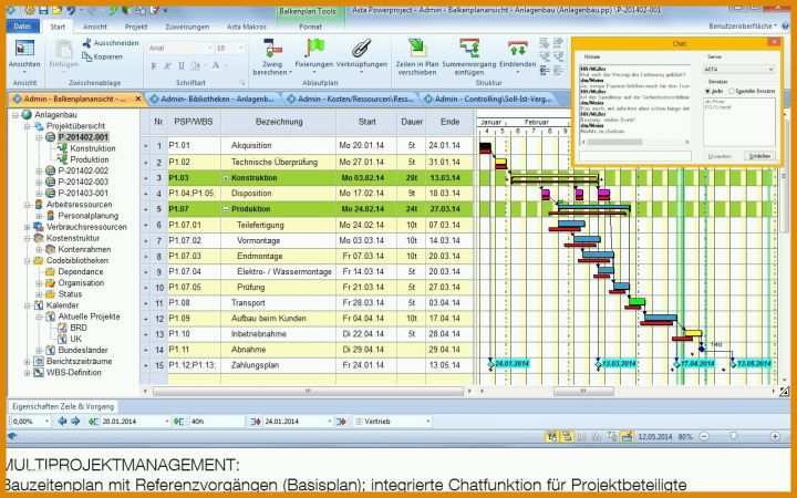 Sensationell Bauzeitenplan Vorlage 1280x800