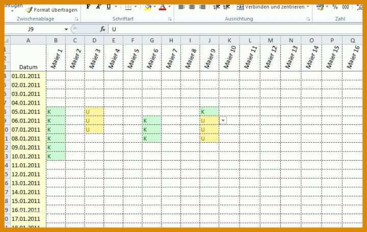 Unglaublich Personalplanung Excel Vorlage Kostenlos 822x520