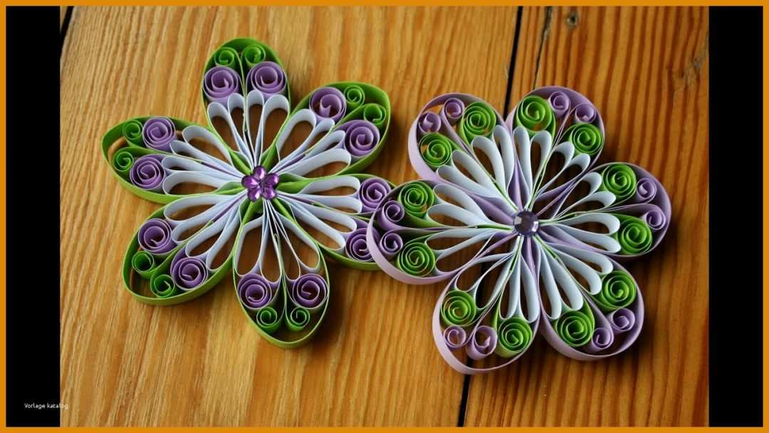 Wunderschönen Quilling Vorlagen 1280x720