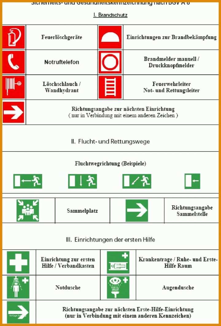 Limitierte Auflage Brandschutzordnung Vorlage Word 960x1418