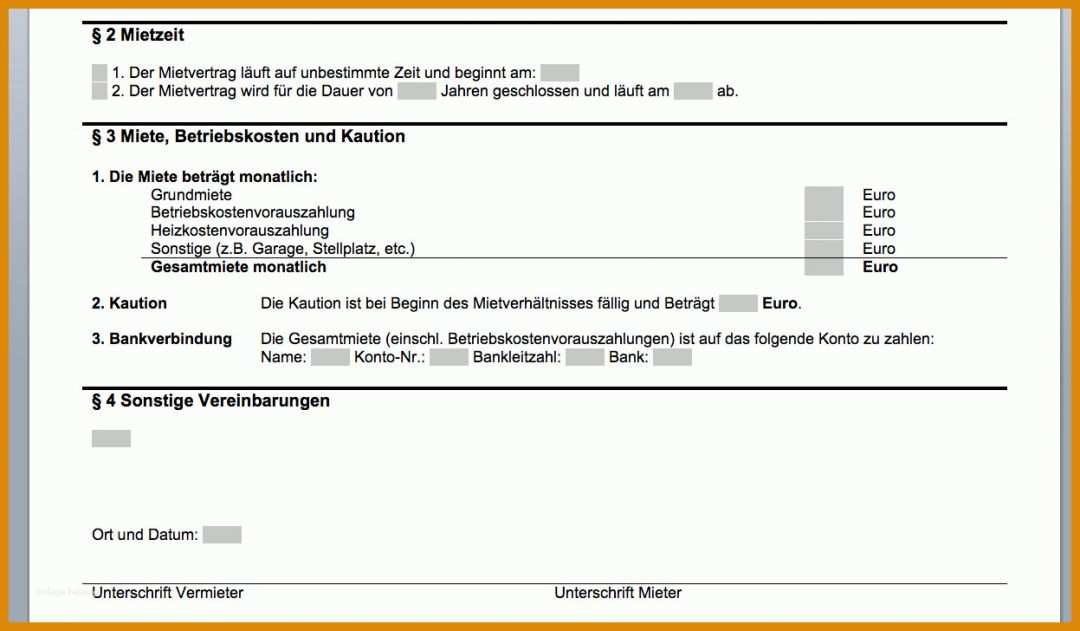 Hervorragen Kfz Mietvertrag Vorlage Pdf 1247x728