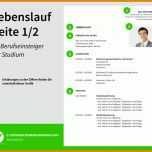 Faszinieren Lebenslauf Vorlage Duales Studium 1000x820