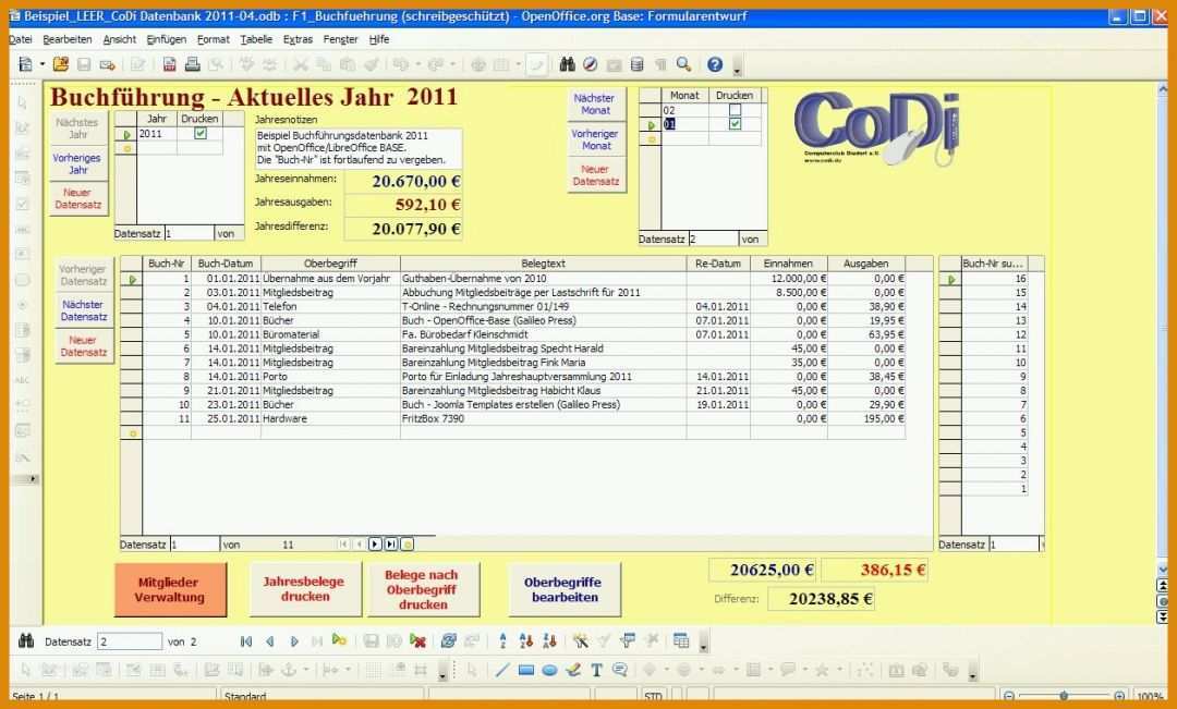 Empfohlen Access Datenbank Vorlagen Cd Sammlung 1259x759