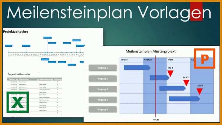 Überraschen Meilensteinplan Vorlage 1138x640