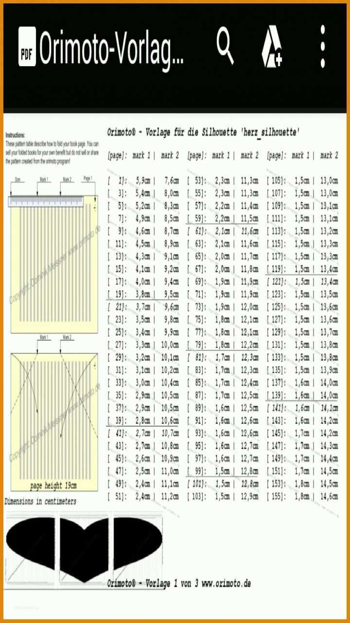 Auffällig Book Folding Vorlagen Kostenlos 1033x1836