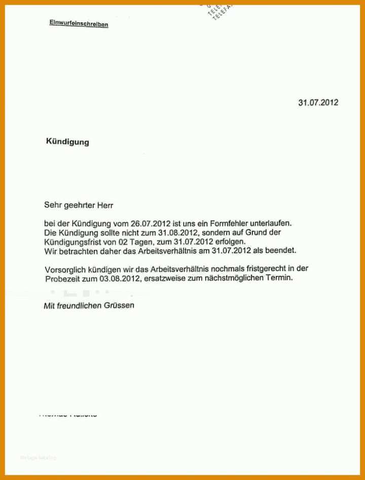 Empfohlen Kündigung Mietvertrag Vorlage Pdf 736x969