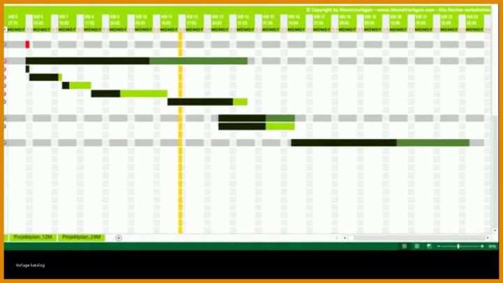 Limitierte Auflage Zeitplan Erstellen Vorlage 1280x720