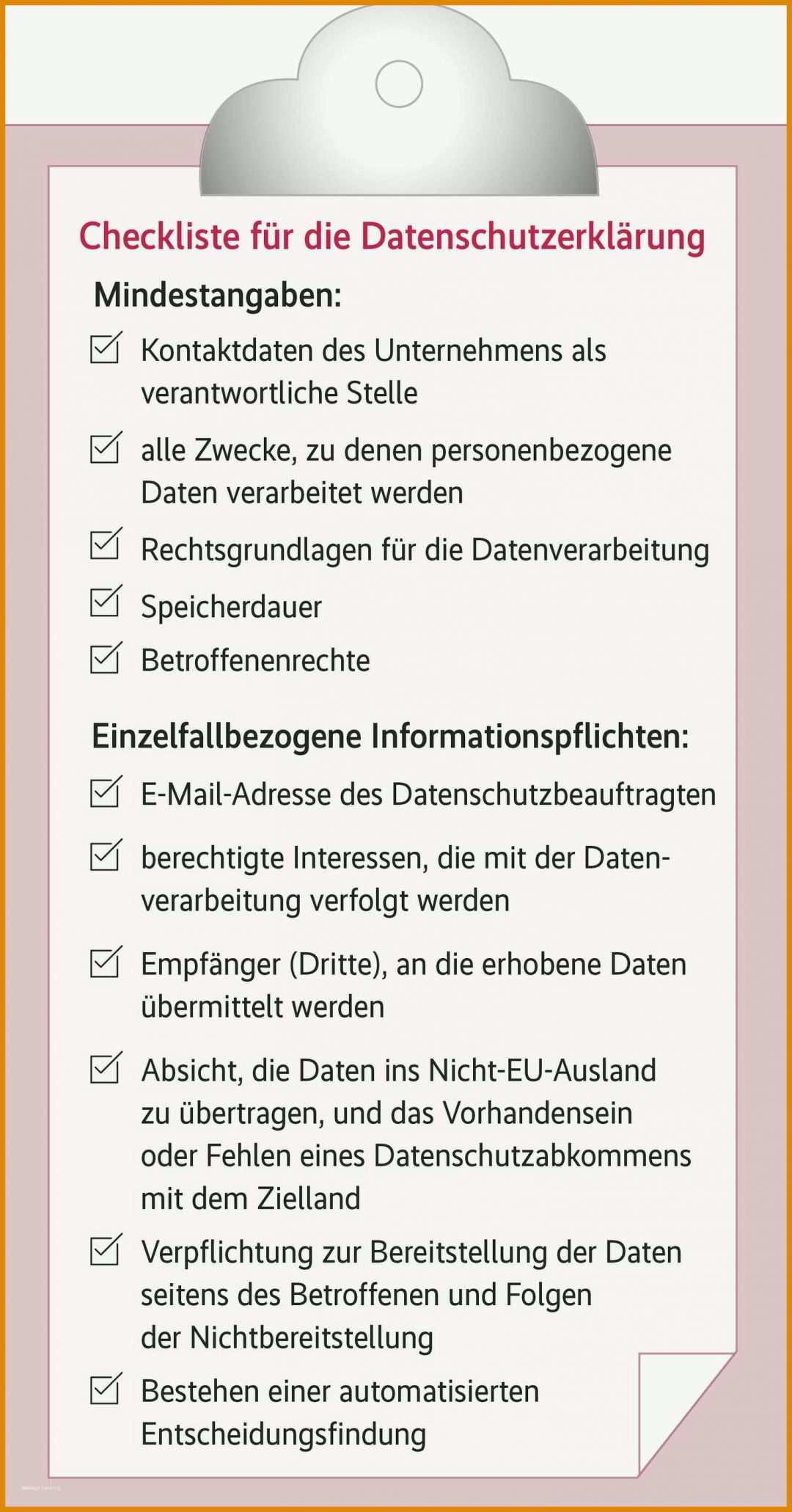 Außergewöhnlich Datenschutzverordnung Vorlage 1482x2828