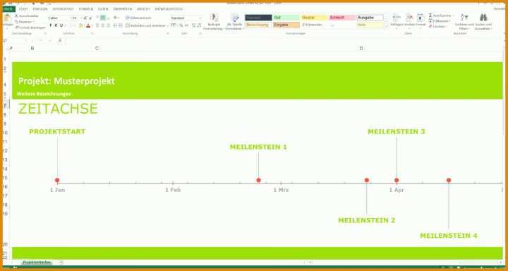 Allerbeste Meilensteinplan Vorlage 1920x1024