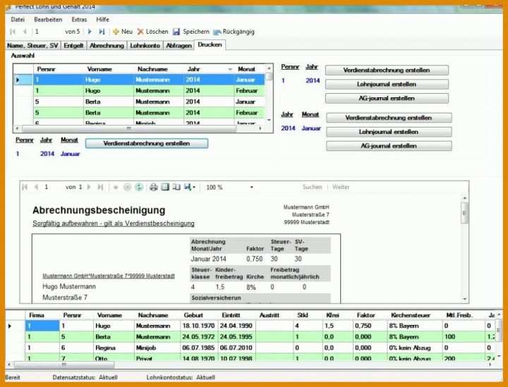 Überraschend Excel Lohnabrechnung Vorlage Kostenlos 996x760