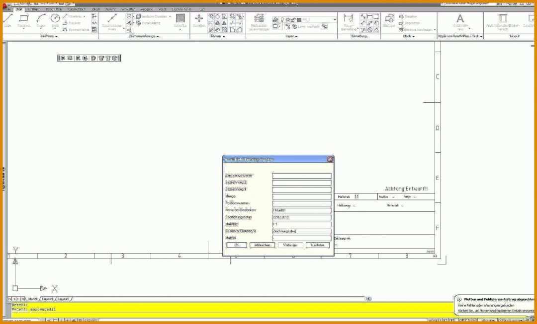 Unvergesslich Autocad Blattrahmen Vorlagen Download 1927x1166