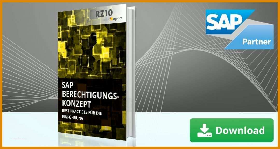 Empfohlen Sap Berechtigungskonzept Vorlage 1200x638