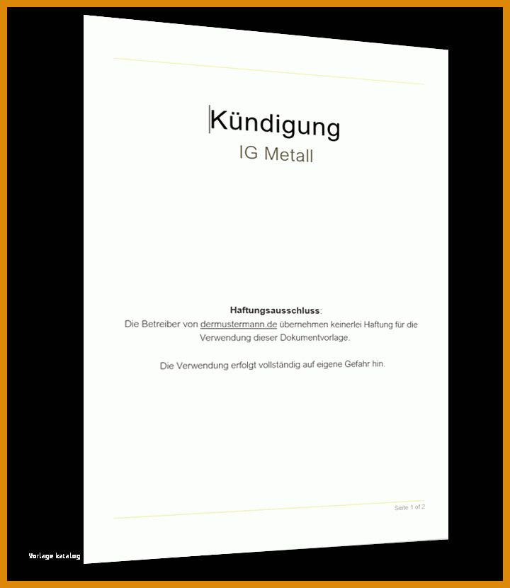 Ig Metall Kündigen Vorlage Pdf Ig Metall Kuendigen