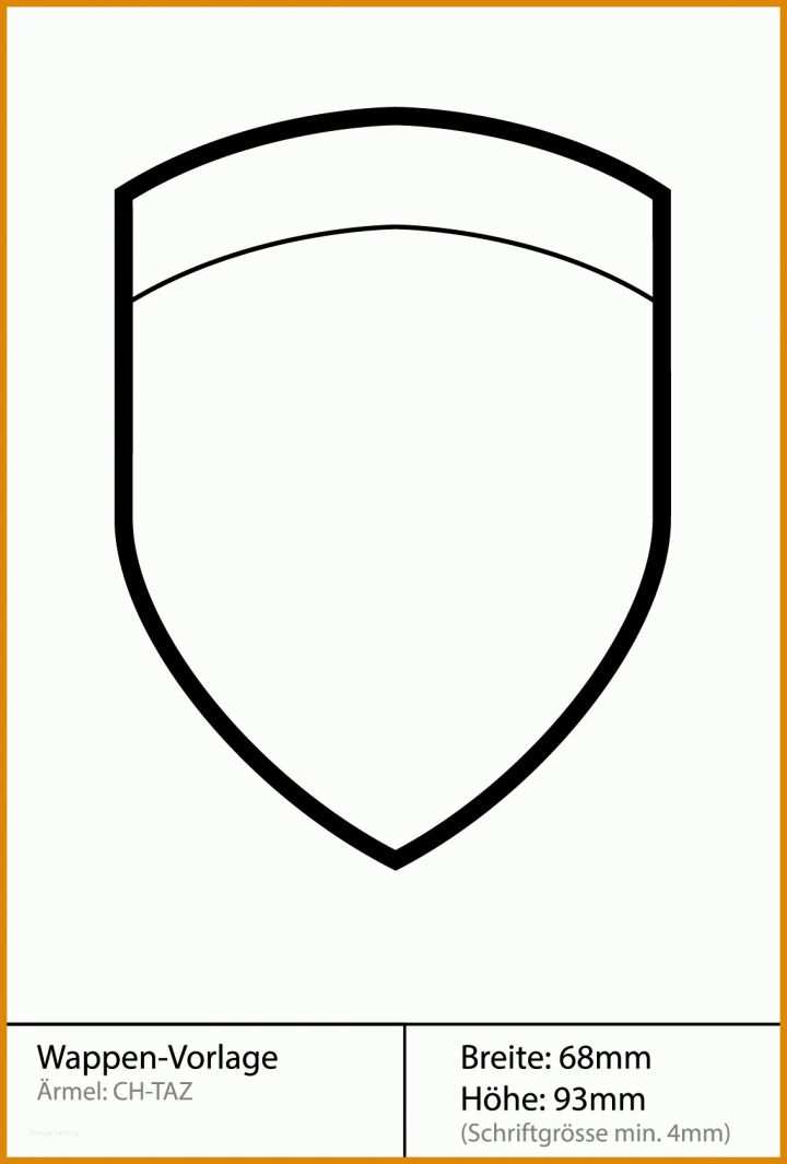 Ausnahmsweise Wappen Vorlage 1134x1678