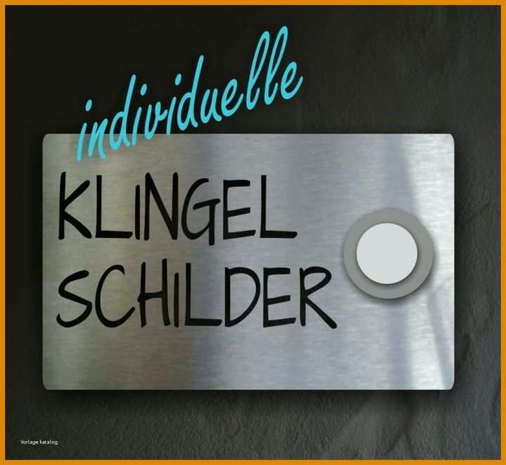 Beeindruckend Klingelschild Vorlage Kostenlos 997x916