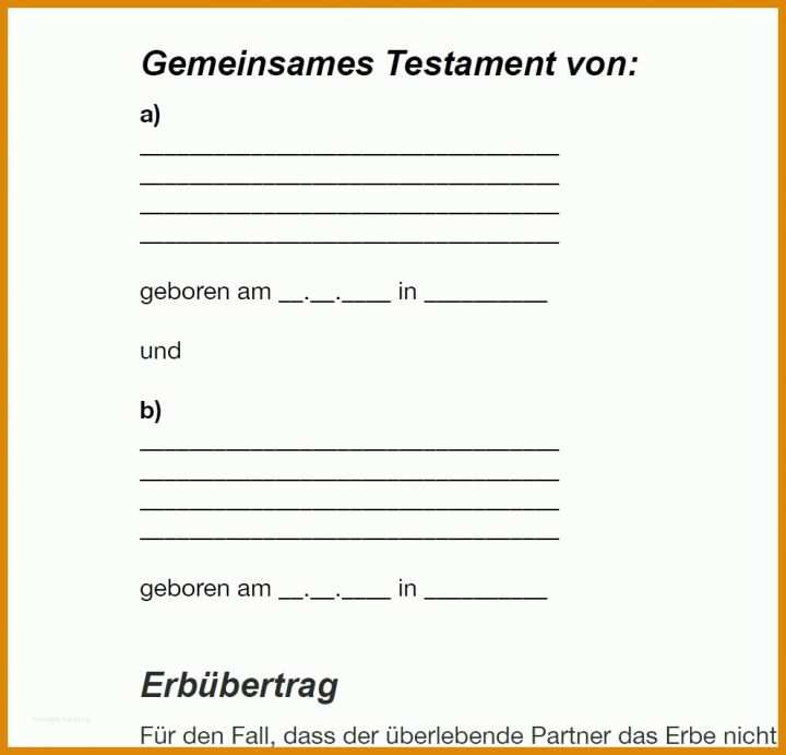 Faszinieren Testament Handgeschrieben Vorlage 991x951