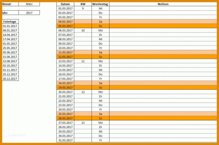 Excel Vorlage Monatskalender Excel Jahreskalender 2018