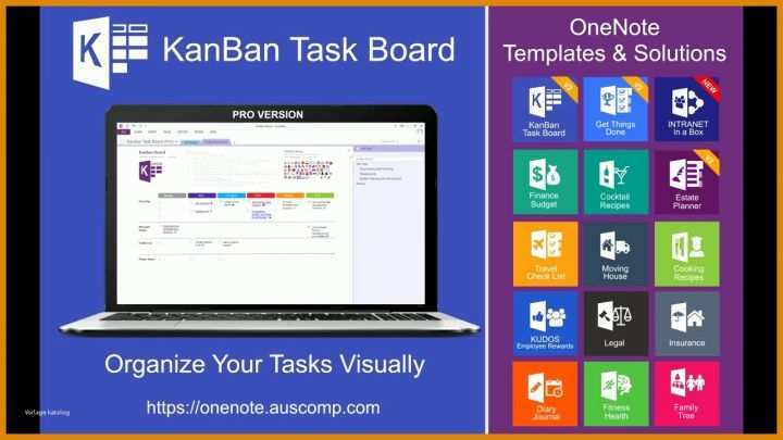 Tolle Kanban Board Onenote Vorlage 1280x720